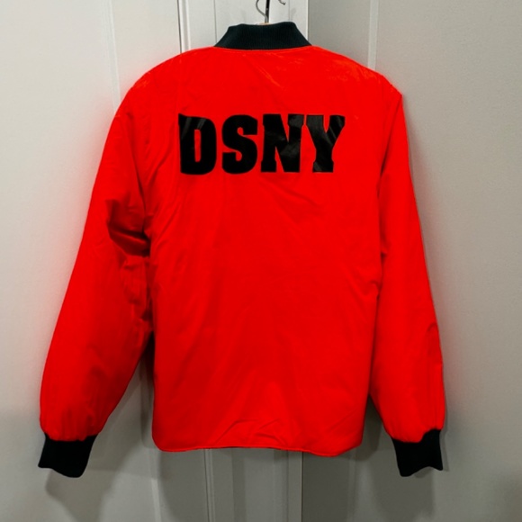 OnlyNY Reversible DSNY Bomber Jacket Size Medium - Picture 6 of 8